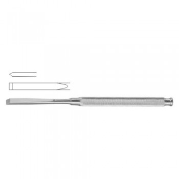 Bone Osteotome Stainless Steel, 17 cm - 6 3/4" Blade Width 4 mm